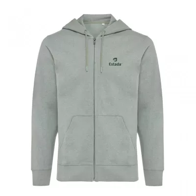 Iqoniq Abisko recycled cotton zip through hoodie