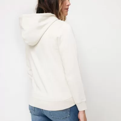 Iqoniq Abisko recycled cotton zip through hoodie