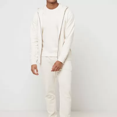 Iqoniq Abisko recycled cotton zip through hoodie