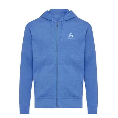 Iqoniq Abisko recycled cotton zip through hoodie