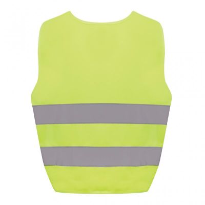 GRS recycled PET high-visibility safety vest 3-6 years