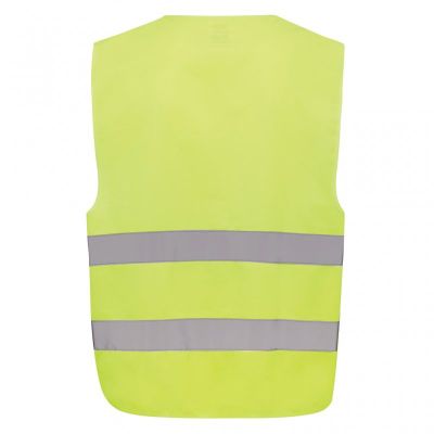 GRS recycled PET high-visibility safety vest