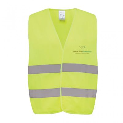 GRS recycled PET high-visibility safety vest