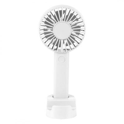 VORTEX, ventilator sa 3 brzine i držač za telefon, beli