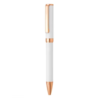 SFINGA, metalna hemijska olovka u poklon kutiji, bela