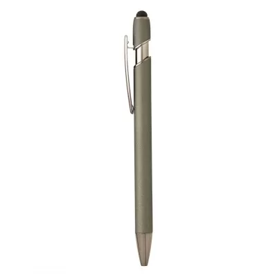 BOLD, metalna hemijska olovka sa papirnom navlakom, siva