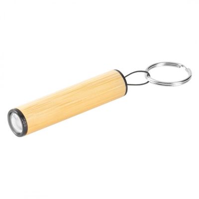 WICK, privezak za ključeve sa led lampom od bambusa, bež