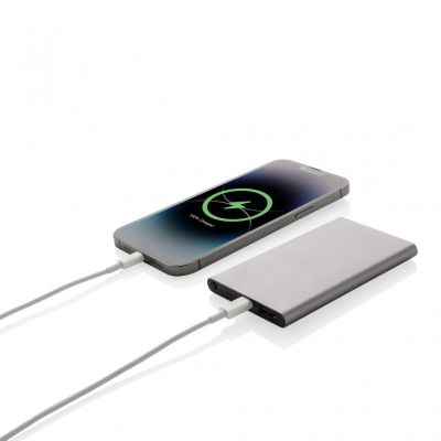 RCS recycled plastic/aluminium 4000mah powerbank with type C