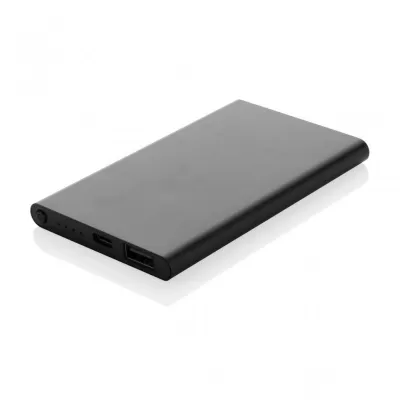 RCS recycled plastic/aluminum 4000 mah powerbank with type C