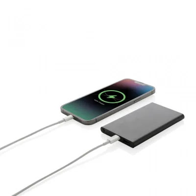 RCS recycled plastic/aluminium 4000mah powerbank with type C