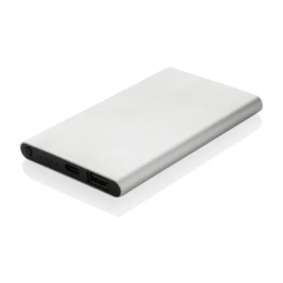 RCS recycled plastic/aluminium 4000mah powerbank with type C