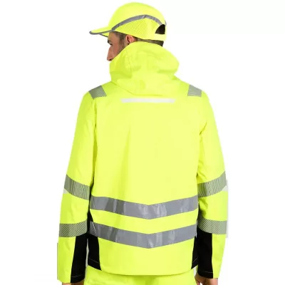HI-VIZ JACKET, hi-viz sigurnosna zimska jakna, neon žuta