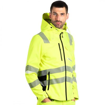 HI-VIZ JACKET, hi-viz sigurnosna zimska jakna, neon žuta