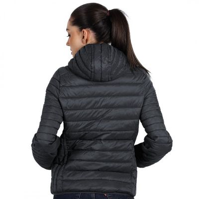 RINO HOODY WOMEN, ženska jakna sa kapuljačom, tamno siva