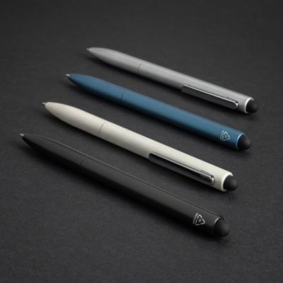 Kymi RCS certified recycled aluminium pen with stylus