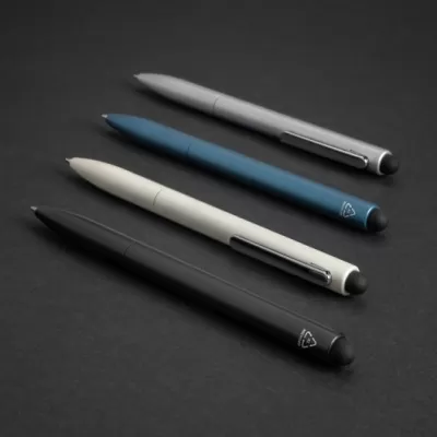 Kymi RCS certified recycled aluminium pen with stylus