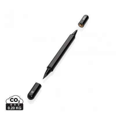 Swiss Peak Storm RCS recycled aluminium dual tip pen