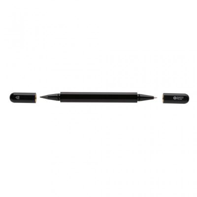 Swiss Peak Storm RCS recycled aluminium dual tip pen