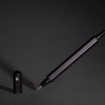 Swiss Peak Storm RCS recycled aluminium dual tip pen