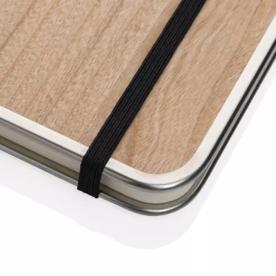 Treeline A5 wooden cover deluxe notebook