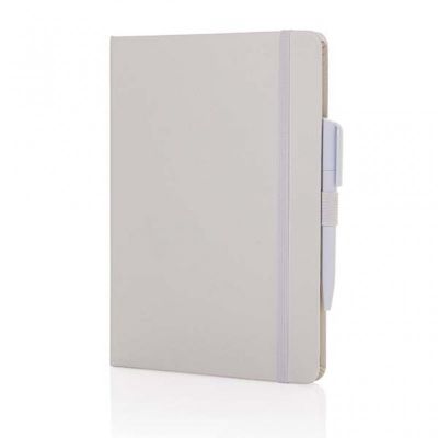 Sam A5 RCS certified bonded leather classic notebook