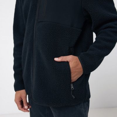 Iqoniq Diran recycled polyester pile fleece jacket