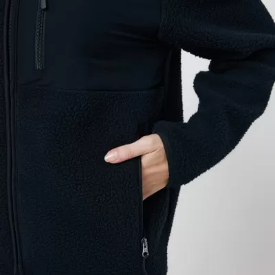 Iqoniq Diran recycled polyester pile fleece jacket