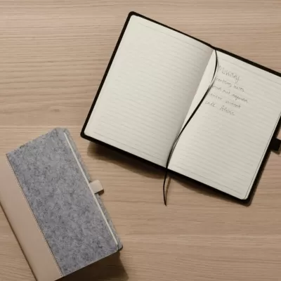 VINGA Albon GRS recycled felt notebook