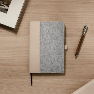 VINGA Albon GRS recycled felt notebook