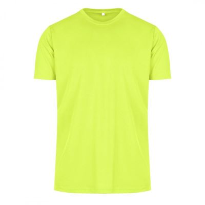 CROSSFIT, sportska majica kratkih rukava, 130 g/m2, neon žuta