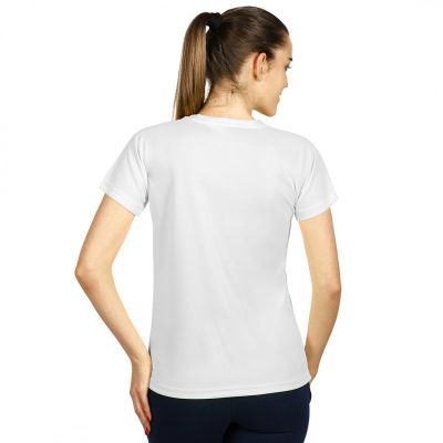 CROSSFIT LADY, ženska sportska majica kratkih rukava, 130 g/m2, bela