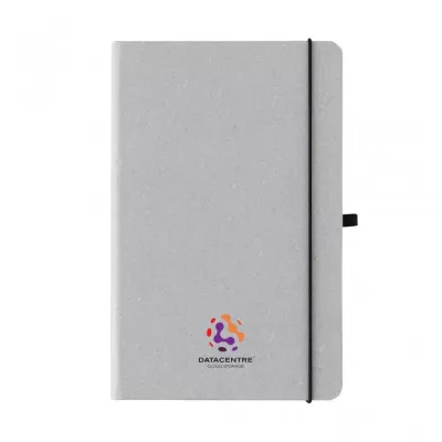GRS Recycled leather hardcover notebook A5