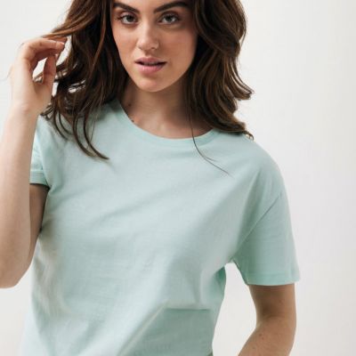 Iqoniq Yala women lightweight recycled cotton t-shirt
