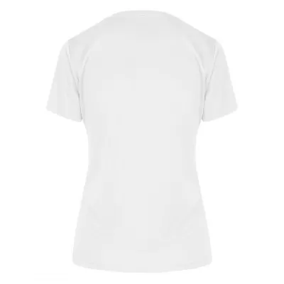 CROSSFIT LADY, ženska sportska majica kratkih rukava, 130 g/m2, bela