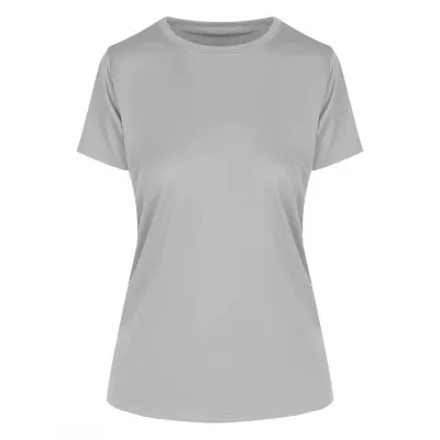 CROSSFIT LADY, ženska sportska majica kratkih rukava, 130 g/m2, siva