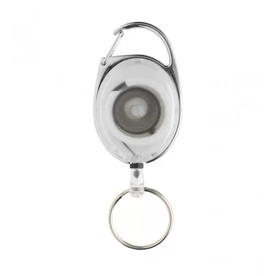 RCS recycled ABS roller clip keychain