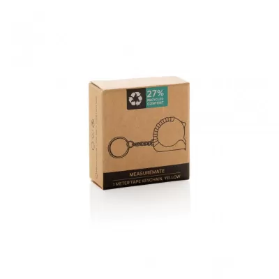MeasureMate RCS reycled ABS 1 meter tape keychain