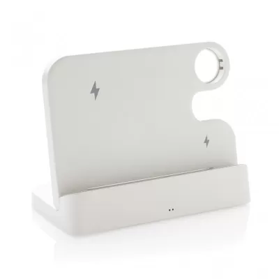 Joltz RCS recycled plastic dual 15W charger with iWatch slot