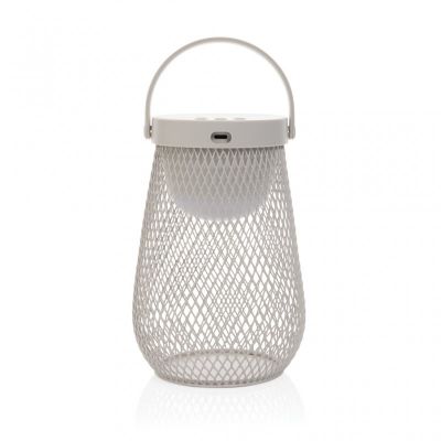 Aurora RCS recycled plastic USB re-chargeable table lamp