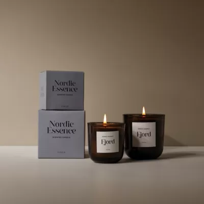 Nordic essence scented candle small
