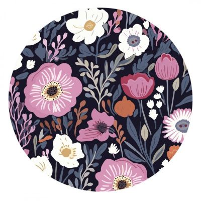 MEMO ROUND, keramički magnet, beli