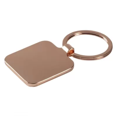 RAFT ROSE GOLD, metalni privezak za ključeve, roze zlatni