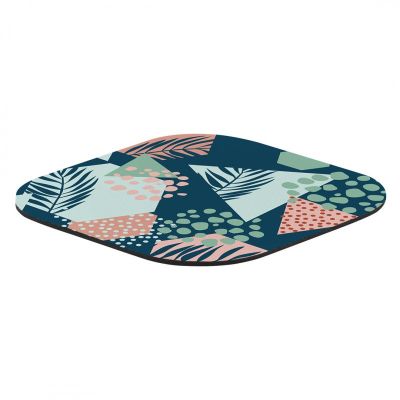 WIT COASTER SQUARE, podmetač za sublimaciju, beli