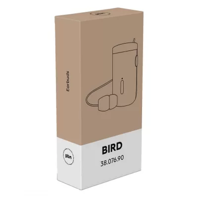 BIRD, bežične stereo slušalice, bele