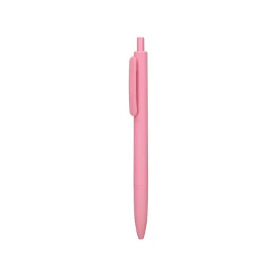 AKVAREL, Plastična soft touch hemijska olovka, pink
