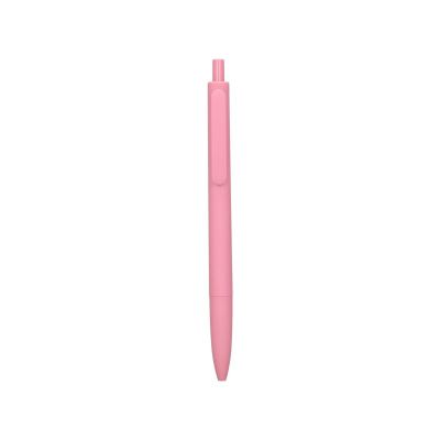 AKVAREL, Plastična soft touch hemijska olovka, pink