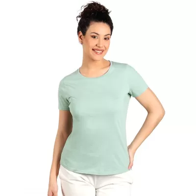 TERRA LADY, majica od organskog pamuka, 150g/m2, pastelno zelena