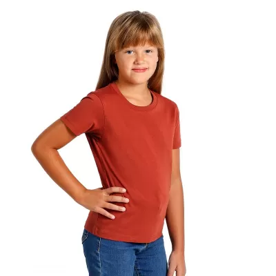 TERRA KID, dečja majica od organskog pamuka, 150g/m2, karamel