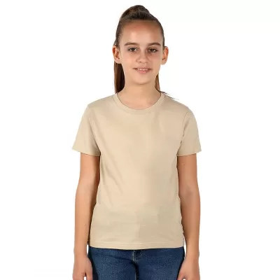 TERRA KID, dečja majica od organskog pamuka, 150g/m2, bež