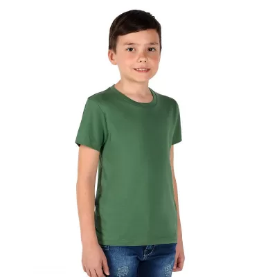 TERRA KID, dečja majica od organskog pamuka, 150g/m2, zelena